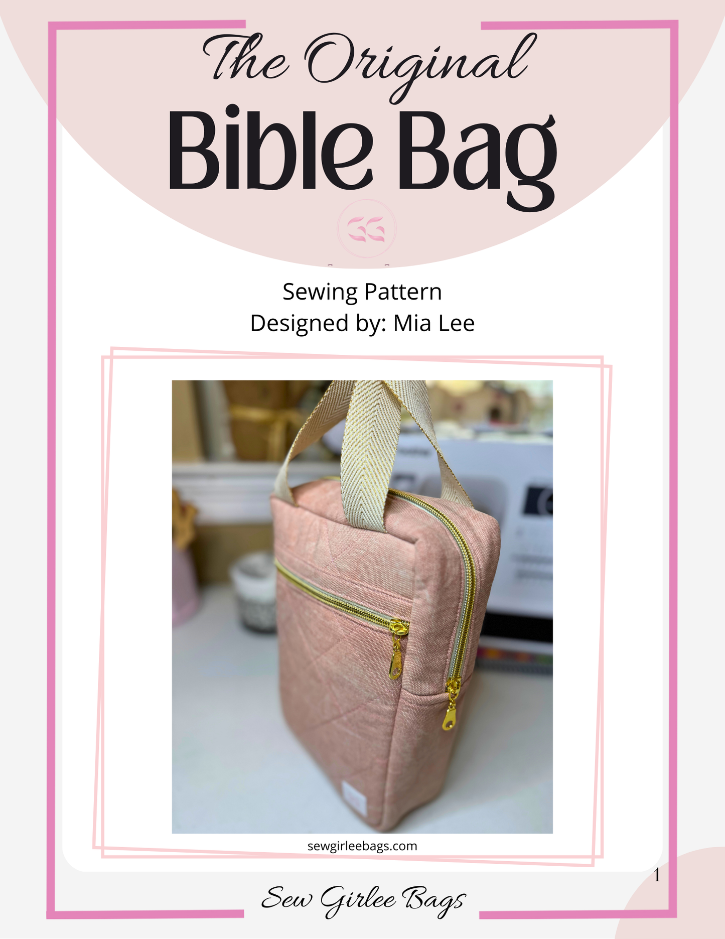 The Original Bible Bag Pattern Instructions