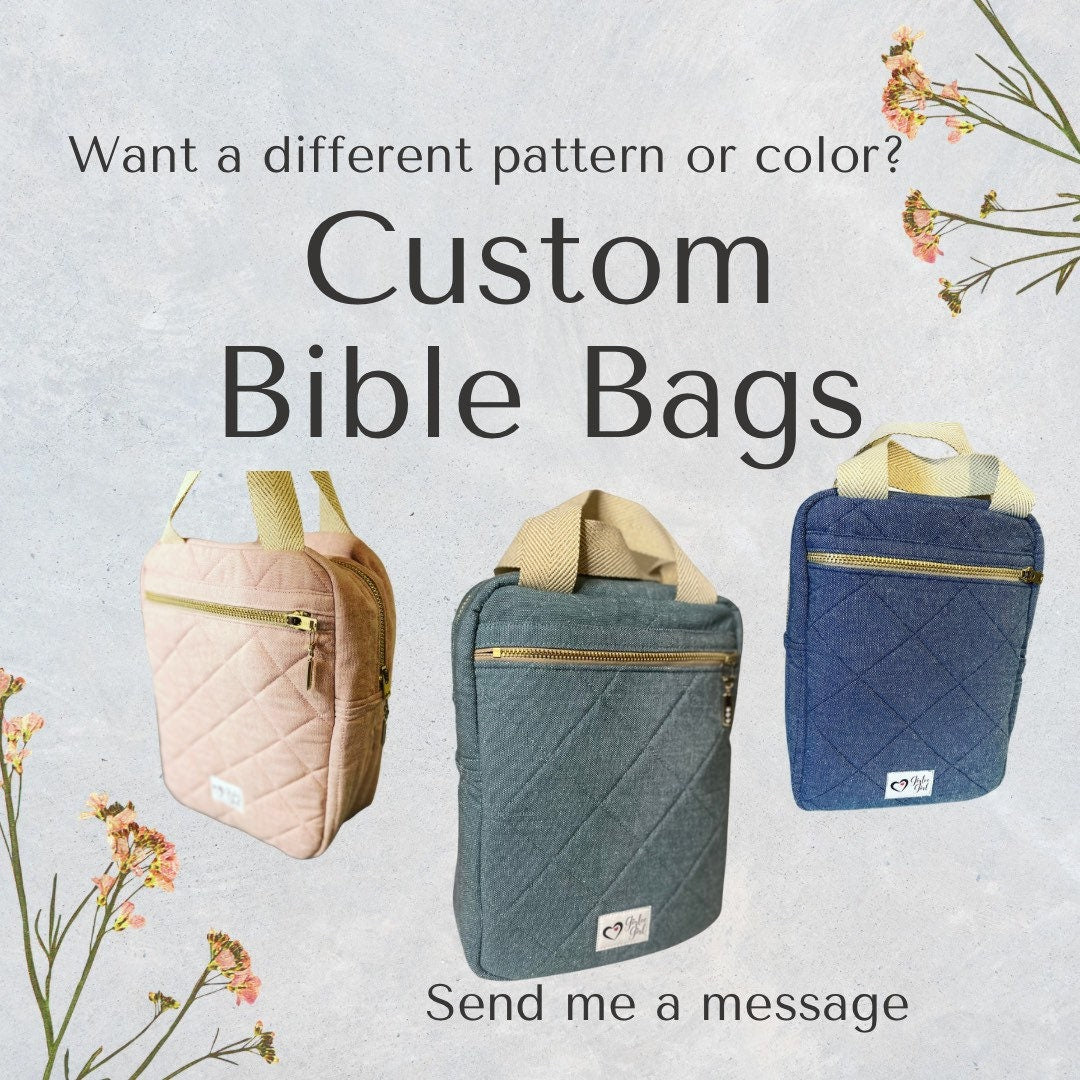 Custom Bible Bag
