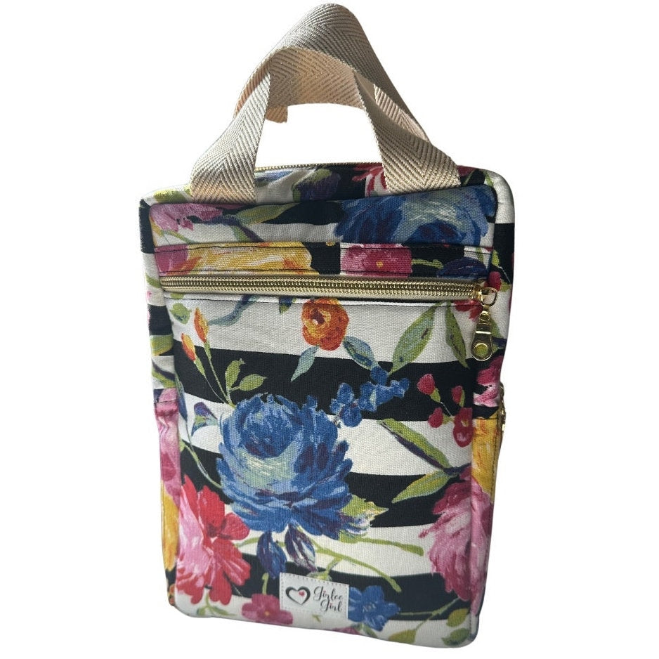 Bible Bag Floral Canvas